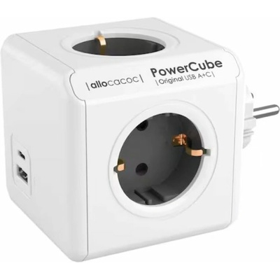 DesignNest PowerCube Original 4 Plug + 2 USB (10432)