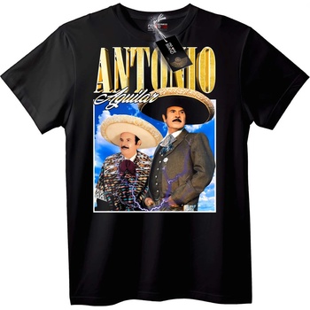 NOONEBRAND Тениска Antonio Aguilar - L, Black