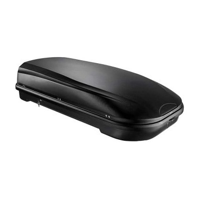 Автобокс Junior Easy 145x94x40cm с 85 mm крепежи, с ключ, 420 литра - черен