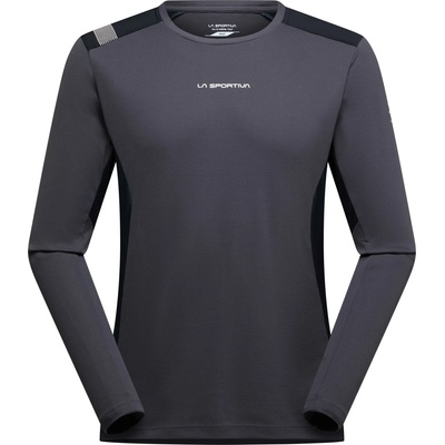 La Sportiva Мъжка спортна тениска La Sportiva Beyond Long Sleeve Sport shirt - Onyx / Chalk - размер XL (016-8834-1014)