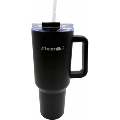 Kamille Termohrnek 1,2 l černý