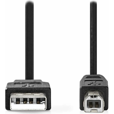 Nedis CCGL60100BK20 USB 2.0/ zástrčka USB-A - zástrčka USB-B, 2m, černý