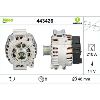 generátor VALEO 443426