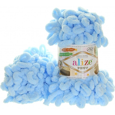 Alize Puffy modrá 183