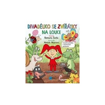 Divad élko se zvířátky na louce Romana Suchá