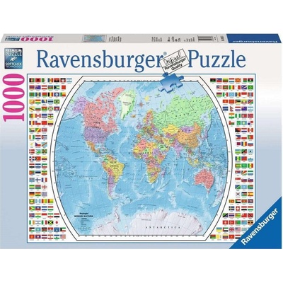 Ravensburger Politická mapa světa 1000 dielov