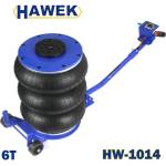 HAWEK Крик пневматичен, тип балон, hawek hw-1014, 6 т, 3 възглавници, 150-400 мм (uni-010800)