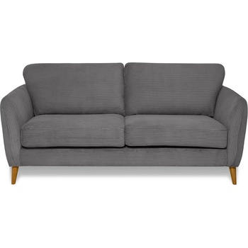 Scandic Тъмносив диван от рипсено кадифе 170 cm Paris - Scandic (14394SN LIN3_2)