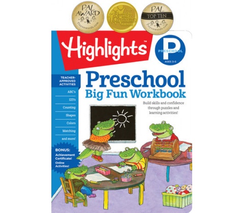 Preschool Big Fun Workbook