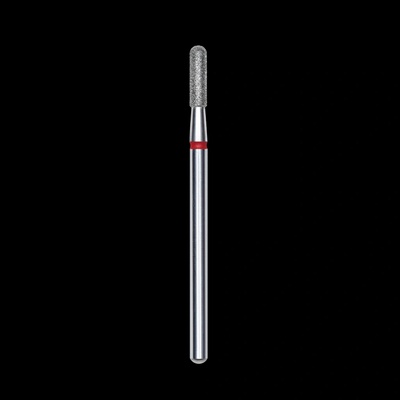 Staleks Diamantová fréza Cylinder červená 2,3 mm/8 mm FA30R023/8