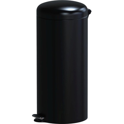 Alda Pedálový odpadkový koš Doman Freedom Fresh 30 l, lakovaná ocel, černá D614A