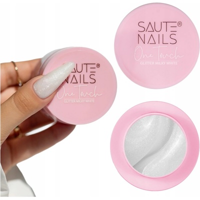 Saute Nails Gel na nehty One Touch Milky White 30 g