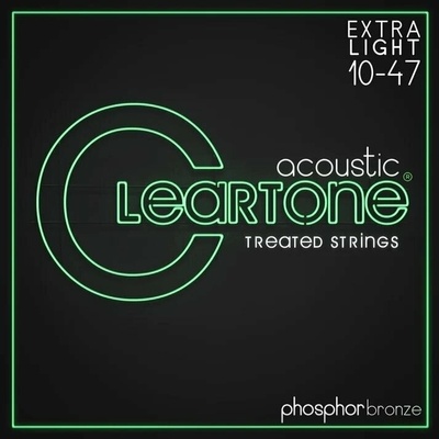Cleartone Phos-Bronze Extra Light 10-47 Струни за акустична китара (7410)