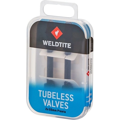 ventil Weldtite 2 x na bezdušové kolesá Tubeless Valves 2 X 55 mm