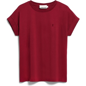 Armedangels Дамска тениска ARMEDANGELS Women's Idaa Logo T-shirt - Velvet Red - размер XXL (116-6799-4916)
