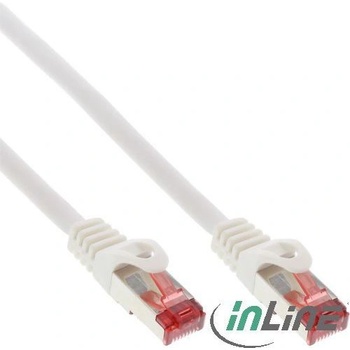 InLine 76450W мрежов кабел Бяла 0, 5 м Cat6 S/FTP (S-STP) (76450W) (76450W)