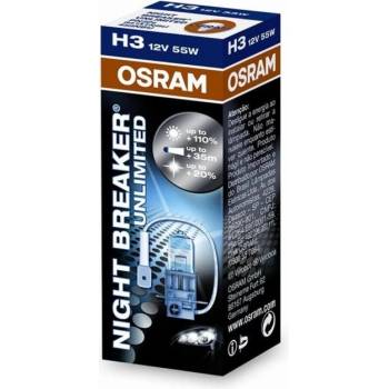 Osram Night Breaker Unlimited 64151NBU H3 PK22s 12V 55W