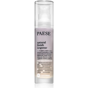 Paese Nanorevit дълготраен фон дьо тен с подхранващ ефект цвят 02 Porcelain 30ml