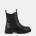 Miso Обувки Miso Kids' Billie Ankle Zip Chelsea Boots - Black