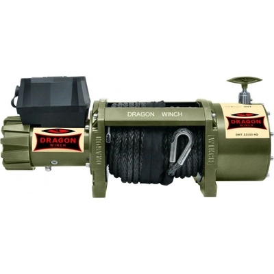 DRAGONWINCH Naviják Dragon Winch Truck DWT 22000 HD, 24V, Syntetické lano