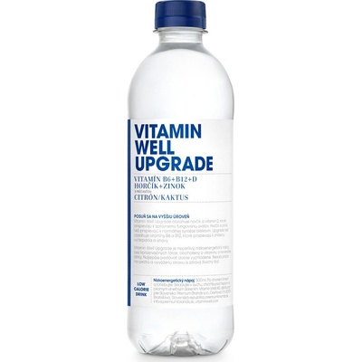 Vitamin Well Upgrade citron-kaktus 0,5 l