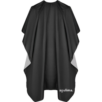 Soulima 18980 Kadeřnická pelerína 140 x 100 cm černá