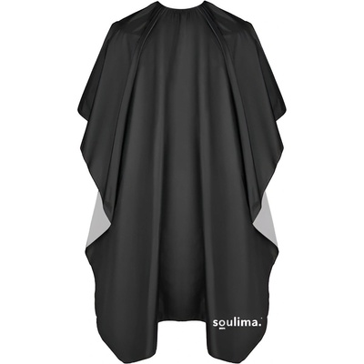 Soulima 18980 Kadeřnická pelerína 140 x 100 cm černá