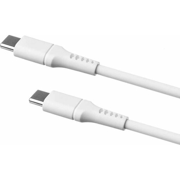 Fixed FIXDLS-CC2-WH dátový 2x USB-C 60 W, 2m, bílý