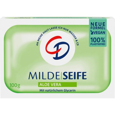 CD Aloe Vera toaletní mýdlo s glycerinem 125 g
