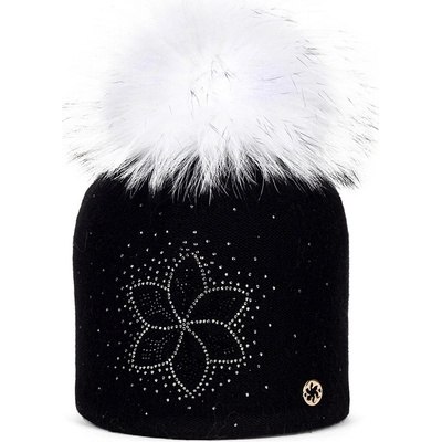 Granadilla Sylvain Fur Beanie black