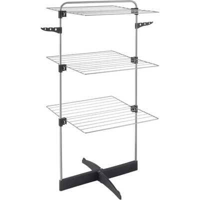 Metaltex Сива/в сребрист цвят сушилня за дрехи 22 m Thunder - Metaltex (405850 000)