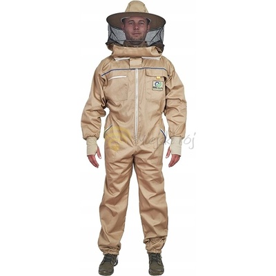 BRCtech Včelařská kombinéza s kloboukem PREMIUM