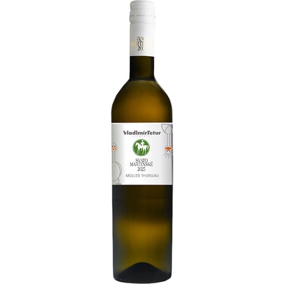 Tetur Svatomartinské Müller Thurgau 2025 11,5% 0,75 l (holá láhev)