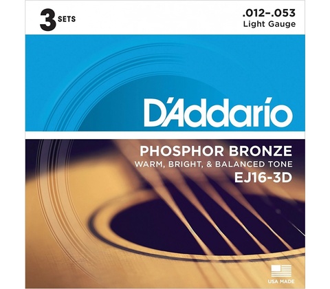 D'Addario EJ16-3D