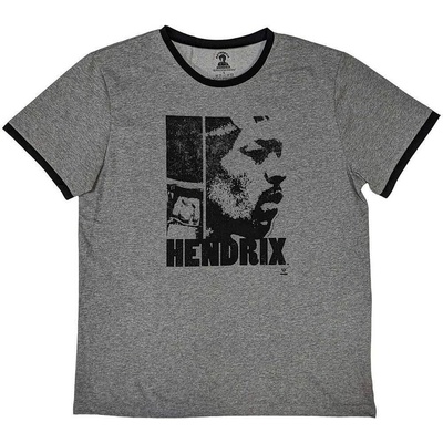 Jimi Hendrix Let Me Live Ringer Grey M Риза (JHXRG15MG02)