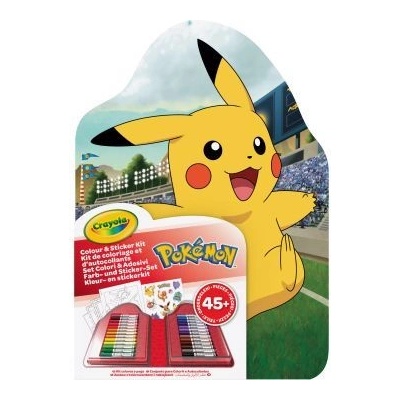 Crayola Crayola: Творчески комплект със стикери Pokémon