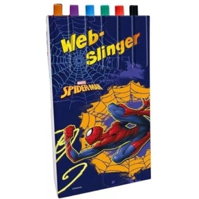 Spiderman Цветни химикали Spiderman 6 бр (SP50058)