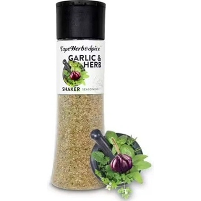 CAPE HERB & SPICE mlýnek kořenící směs Garlic & Herb 270 g