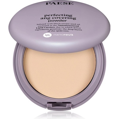 Paese Nanorevit matující pudr pro citlivou pleť 04 Warm Beige 9 g
