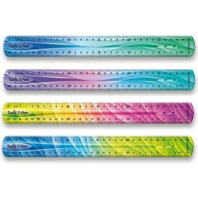 Maped pravítko Twist'n Flex dúhové 30 cm mix 27931500
