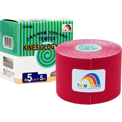 Temtex tape Classic červená 5 cm x 5 m