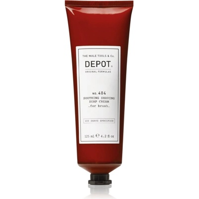 Depot 400 SHAVE SPECIFICS O. 404 SOOTHING SHAVING SOAP CREAM . for brush. успокояващ крем бръснене for brush 125ml