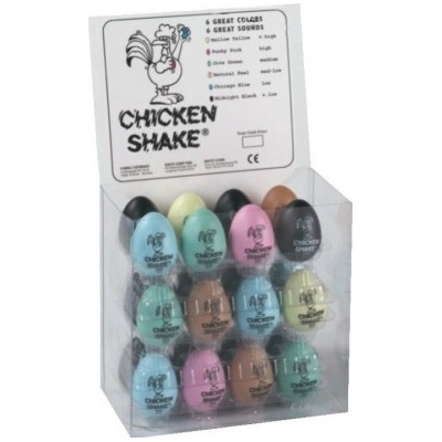 Goldon Chicken Shaker různé barvy 24 kusů 33756