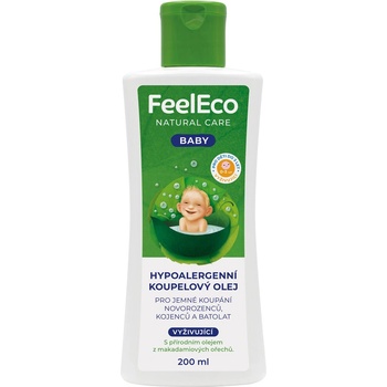 FeelEco Baby Hypoalergenní koupelový olej 200 ml