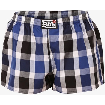Styx Сини и бели карирани дамски шорти Styx Styx | Byal | ЖЕНИ | S