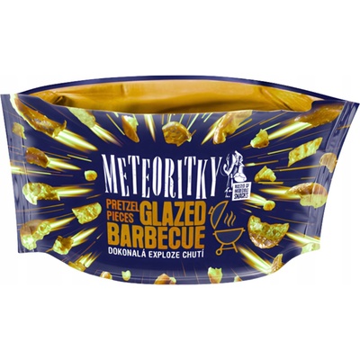 DUPETKY PRETZEL METEORITKY GLAZED BARBECUE 75 g