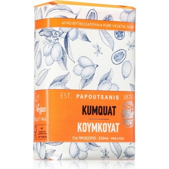 Papoutsanis tuhé mydlo Kumquat 150 g