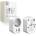 Tech-Protect ta100 travel adapter uk to eu white (5906302368525)