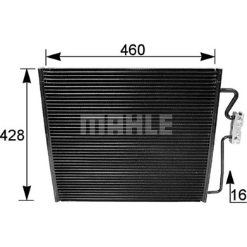 Kondenzátor klimatizácie MAHLE ORIGINAL AC 154 001S (AC154001S)