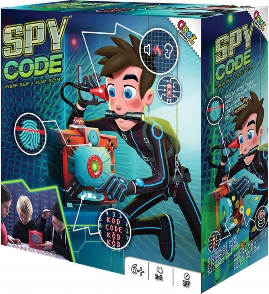 Cool games Spy code Sejf